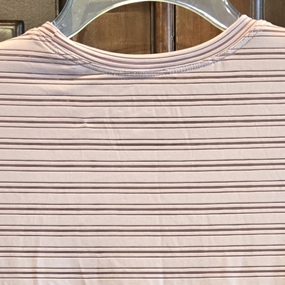 Lululemon Tie Your Practice Long Sleeve *Stripe Vintage Mauve - Picture 10 of 12